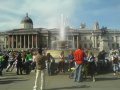 fontanna pod National Gallery w Londynie
